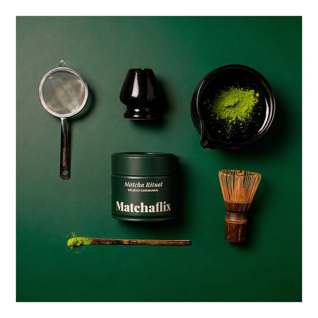 Set completo matcha Ceremonial Japón Matchaflix