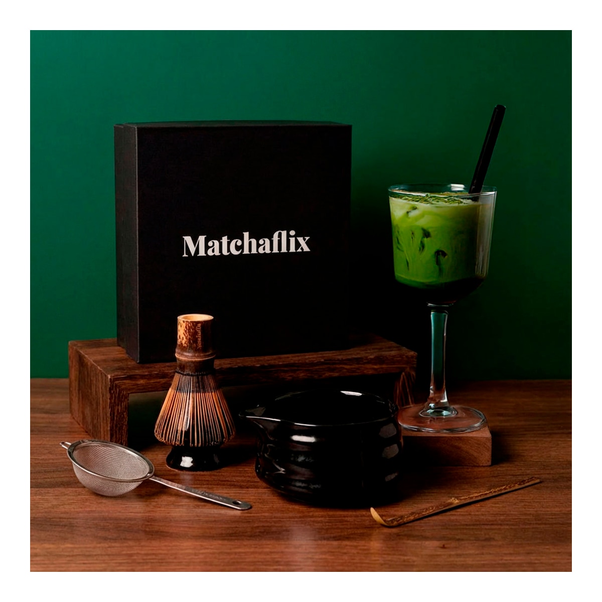 Set completo matcha Ceremonial Japón Matchaflix 3