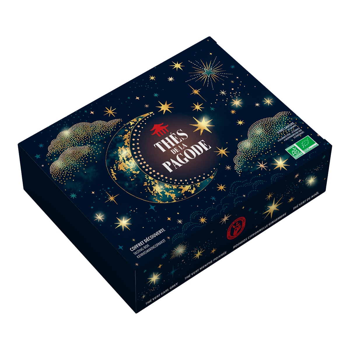Imagen 1 de Cofre selección de 4 tés e infusiones Thes de la Pagode
