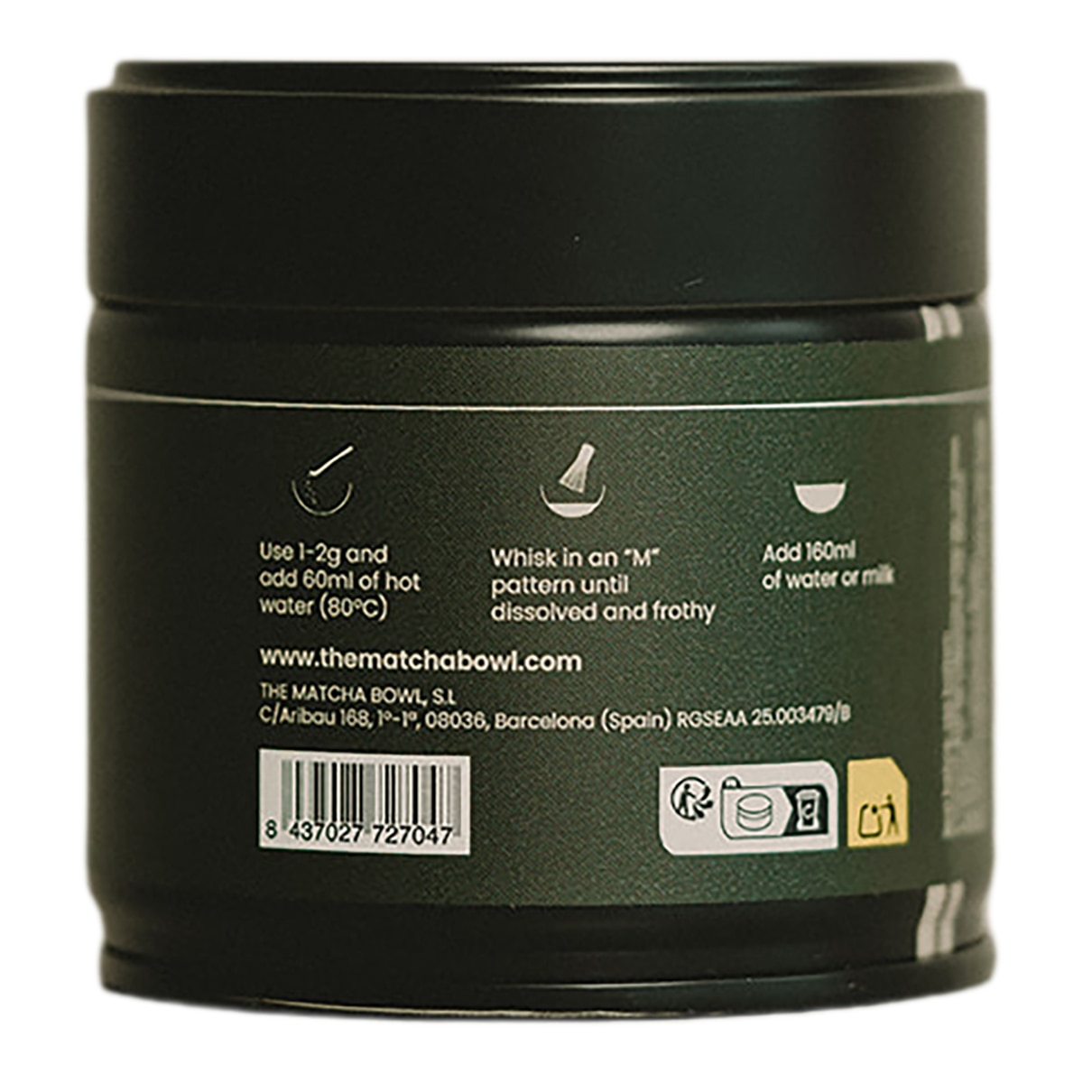 Imagen 3 de Té Matcha japonés The Matcha Bowl