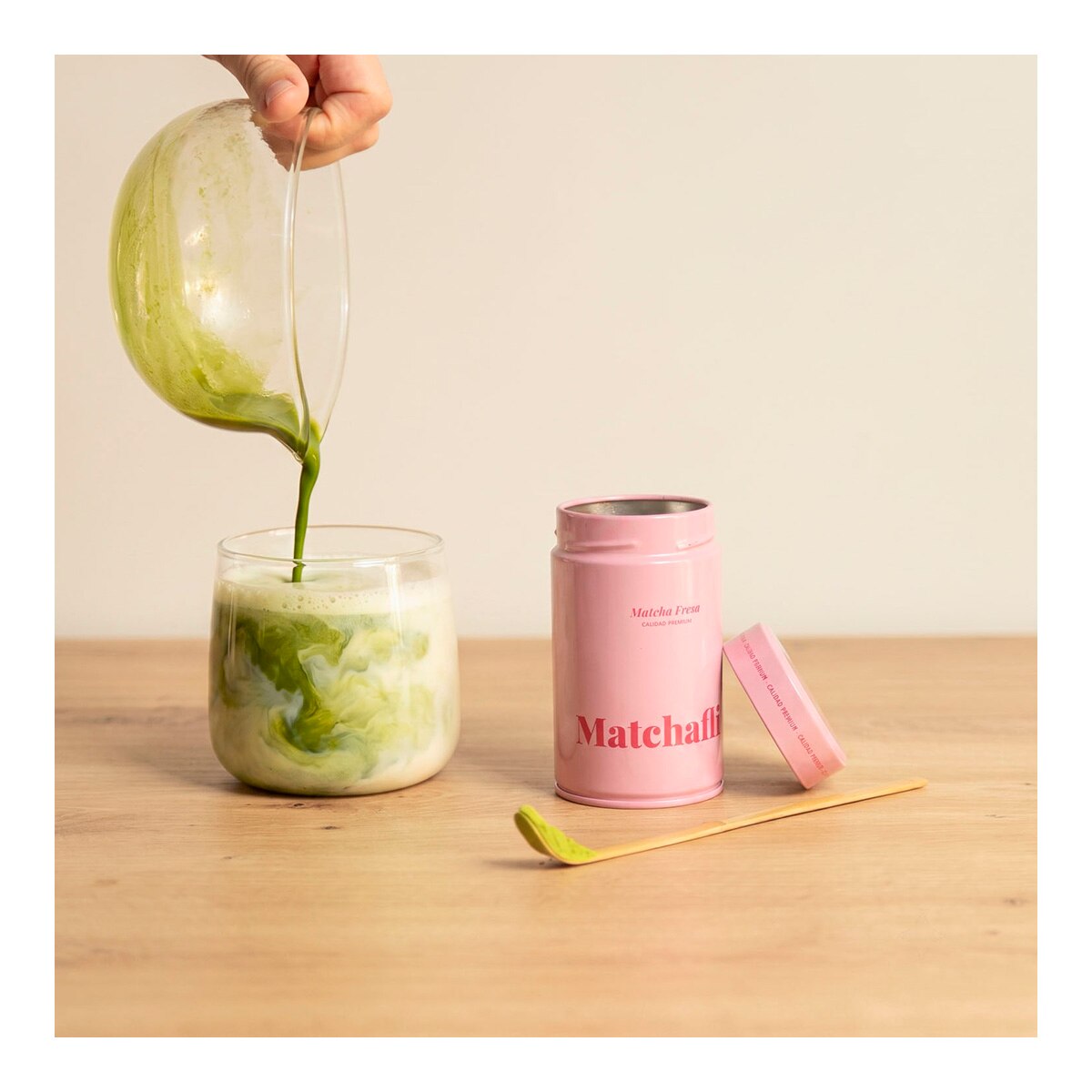 Té Matcha Premium fresa Matchaflix 5