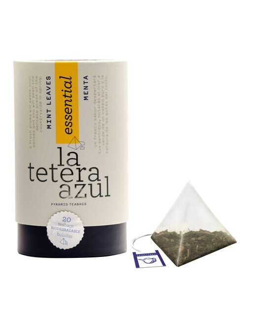 Infusión menta La Tetera Azul 20 bolsitas