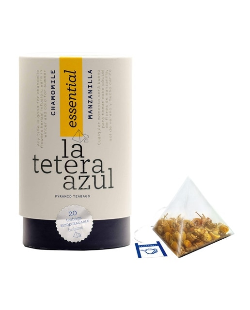 Imagen 0 de Infusión de manzanilla La Tetera Azul 20 bolsitas