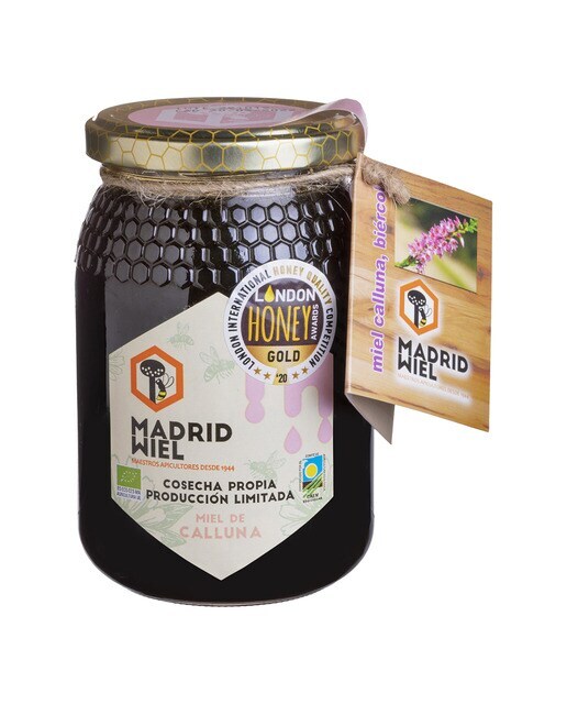 Miel de Calluna ecológica Madrid Miel