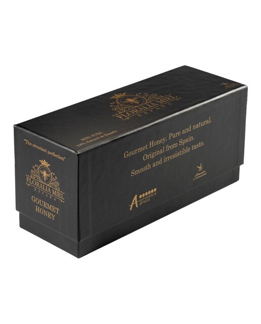 Estuche Deluxe miel de Extremadura de flores, del bosque y polen Floralia Miel 2