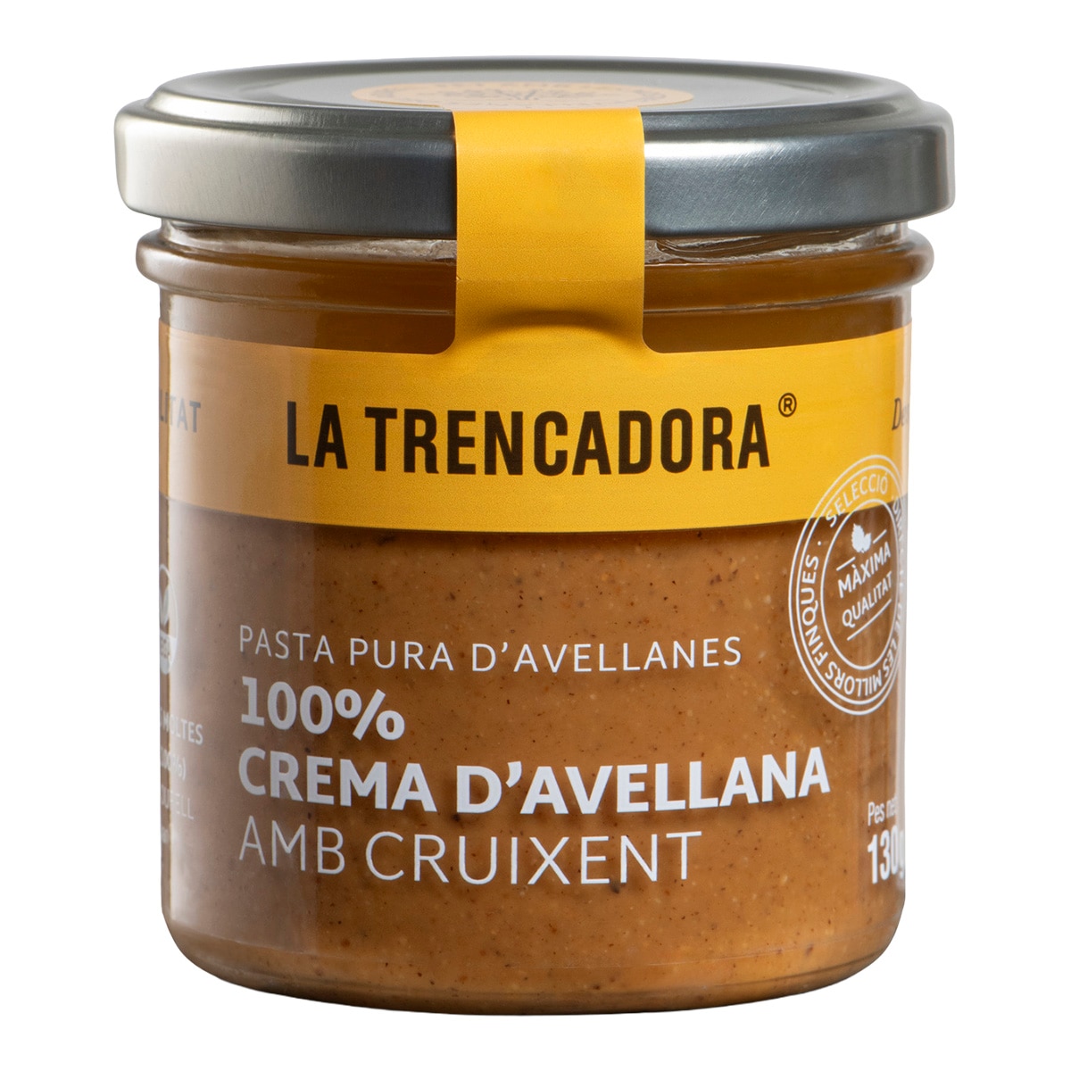 Imagen 1 de Crema de avellana con crujiente La Trencadora