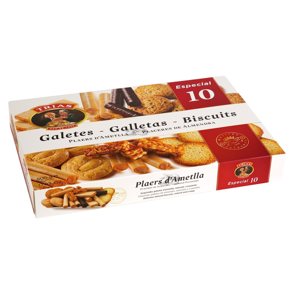 Imagen 0 de Galletas placeres de almendra Especial 10 Trias