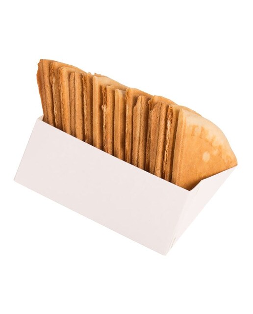Galletas Triángulo con chocolate blanco Trias 2