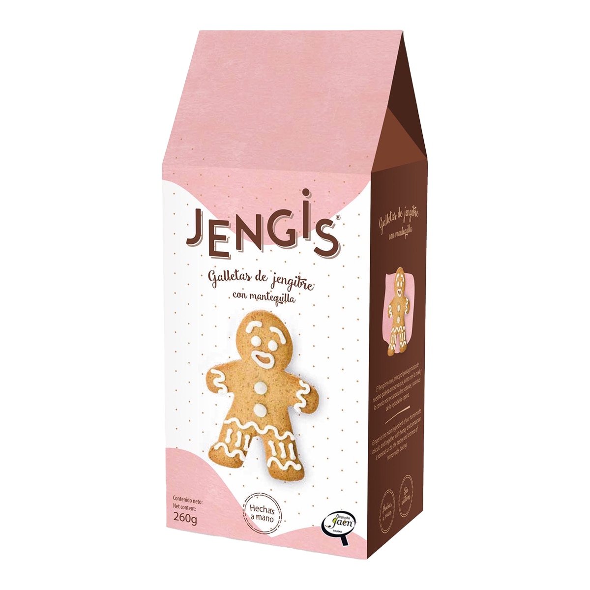 Imagen 1 de Galletas de jengibre con mantequilla Jengis
