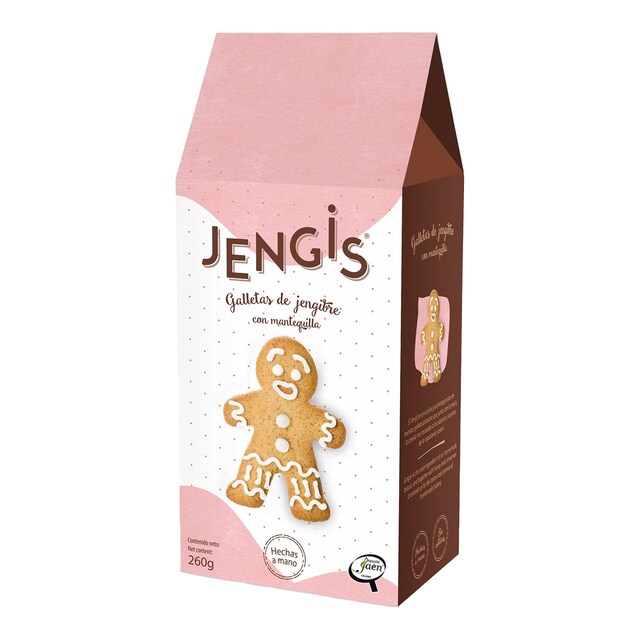 Galletas de jengibre con mantequilla Jengis