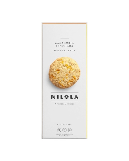 Imagen 0 de Galletas artesanas de zanahoria especiada sin gluten Milola