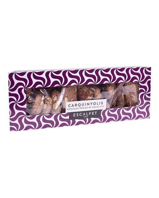 Carquinyolis artesanos con perlas de chocolate Escalfet 1