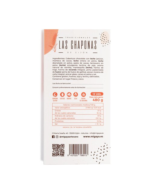 Galletas tradicionales Las Chaponas de Gijón Migaya 4