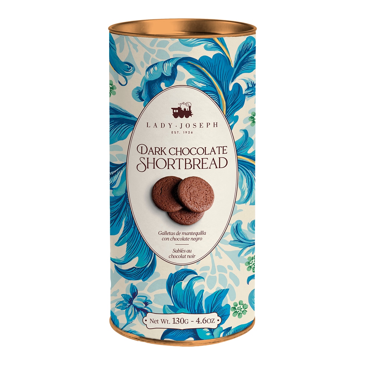Imagen 1 de Galletas de mantequilla Shortbread Chocolate negro Lady Joseph