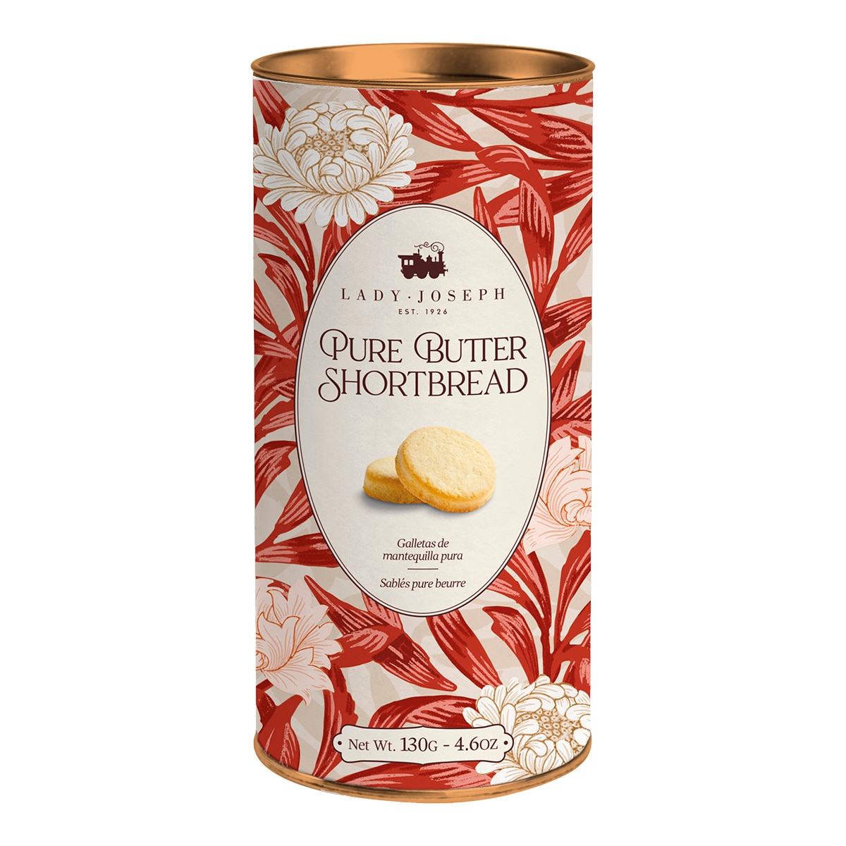 Imagen 1 de Galletas de mantequilla Shortbread Natural Lady Joseph