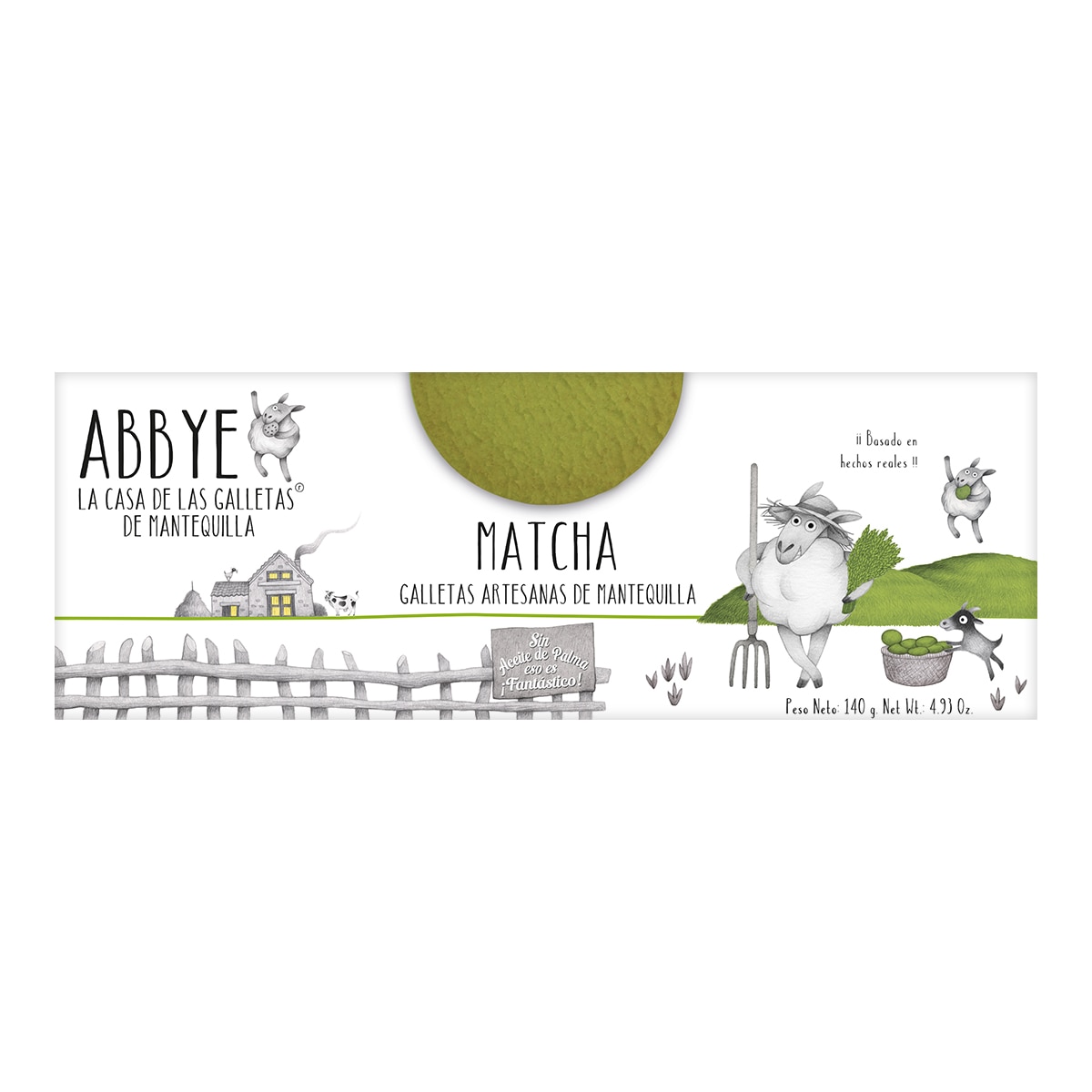 Imagen 1 de Galletas de mantequilla con Té Matcha Abbye