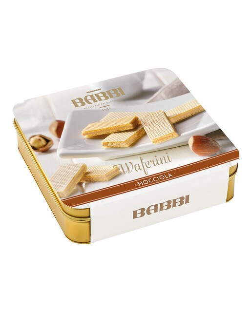 Galletas con avellana Waferini Babbi 1