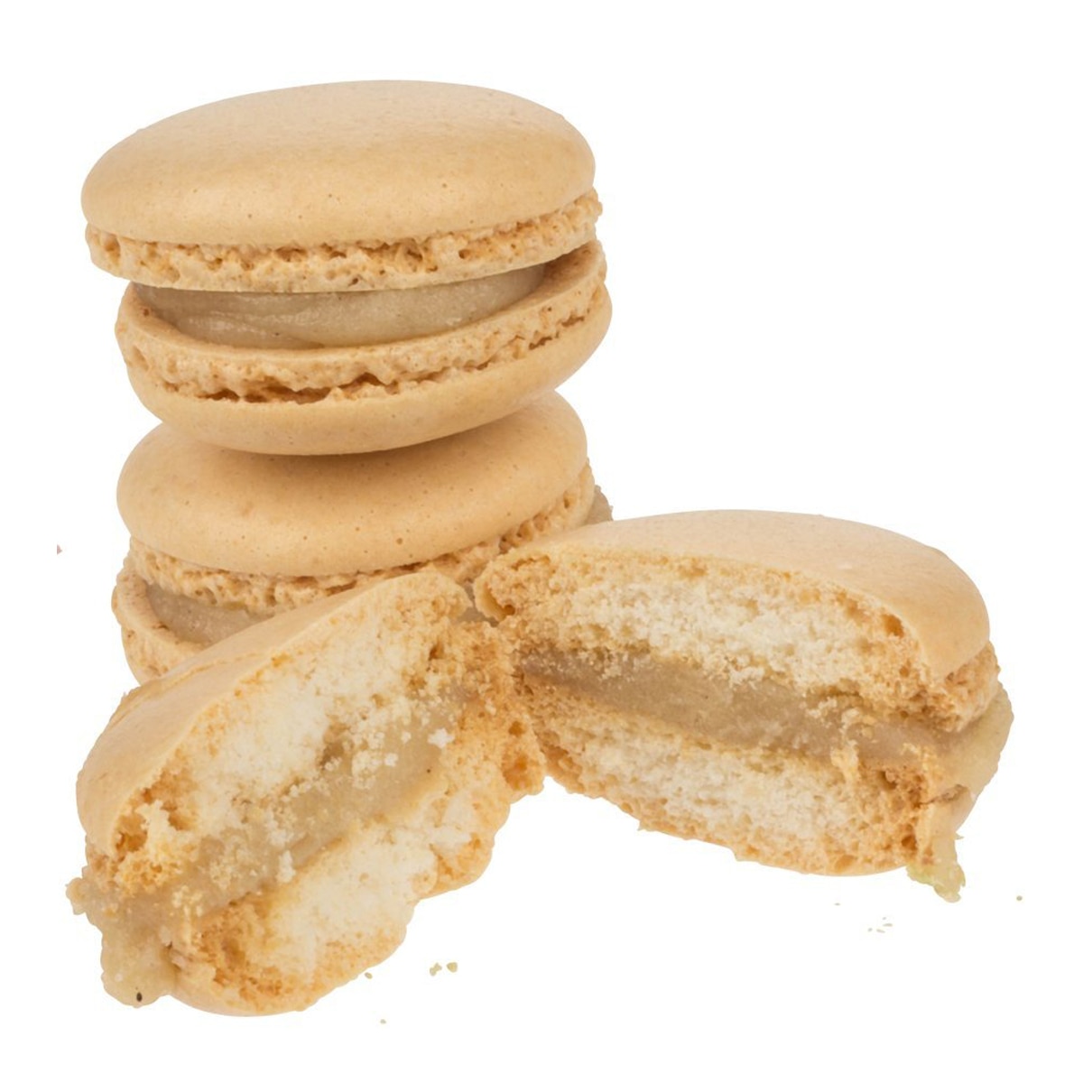 Macarons rellenos de crema de vainilla Macarons de Pauline 3