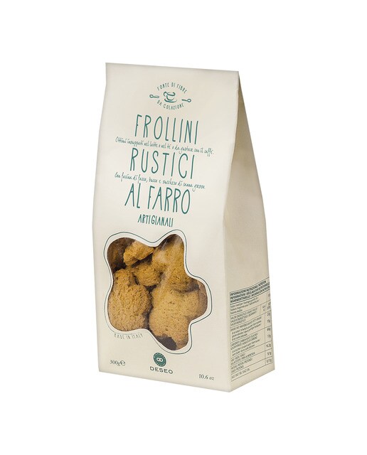 Galletas de mantequilla rústicas con harina de espelta Deseo 1