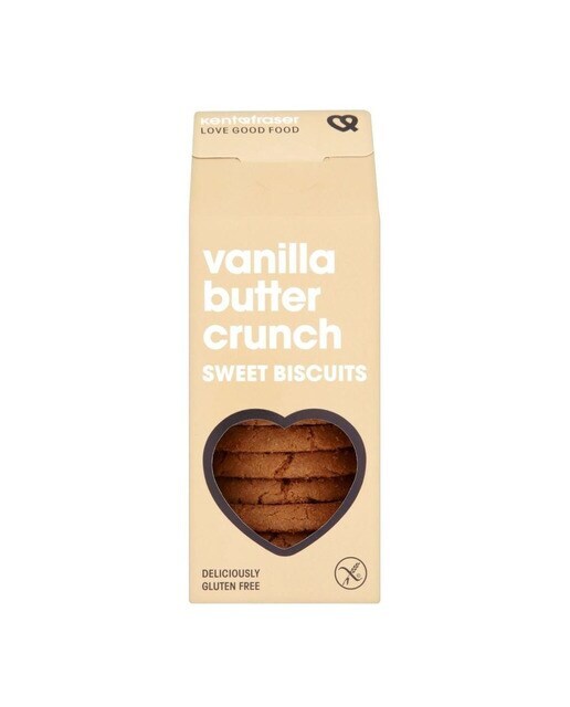 Galletas de mantequilla con vainilla sin gluten Kent & Fraser