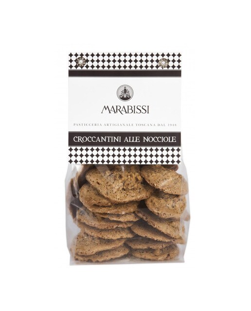 Galletas crujientes de avellanas Marabissi 1