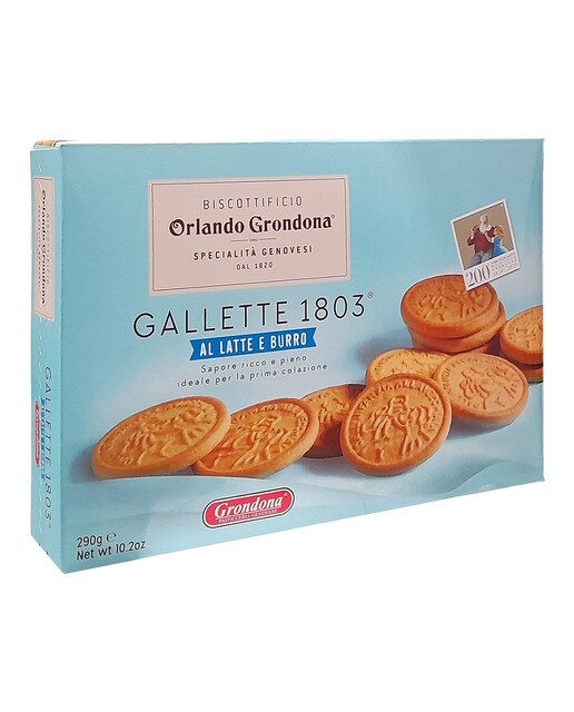 Galletas de mantequilla Galleta 1803 Grondona 1