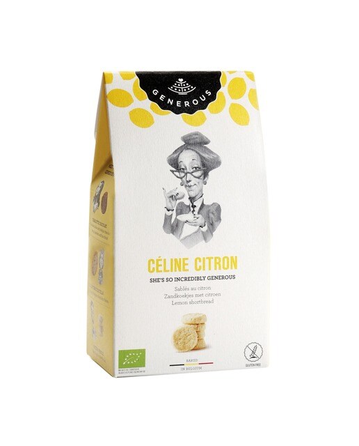 Imagen 0 de Galletas ecológicas sabor limón Céline Generous