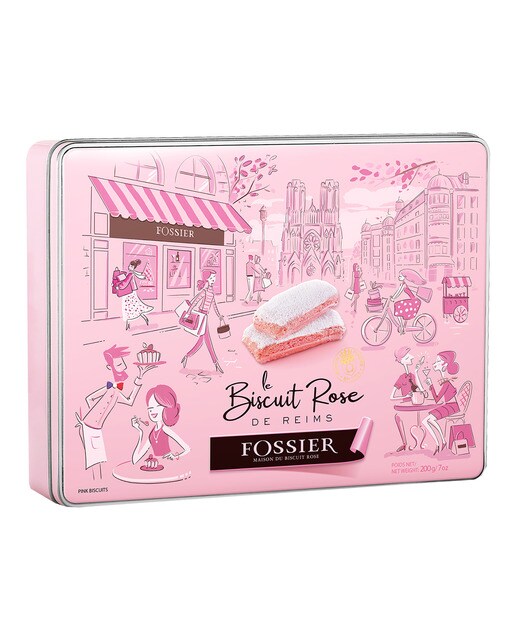 Imagen 0 de Galletas rosas de Reims Art de Vivre Fossier