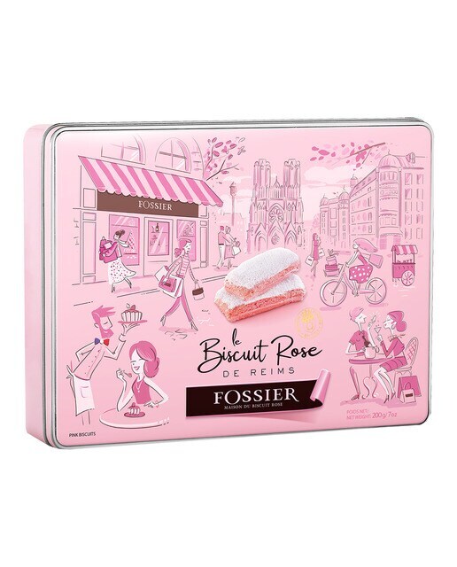 Galletas rosas de Reims Art de Vivre Fossier