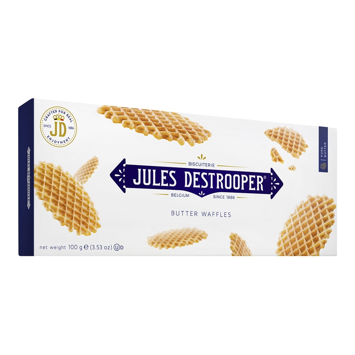 Imagen 0 de Gofres tradicionales de mantequilla Jules Destrooper