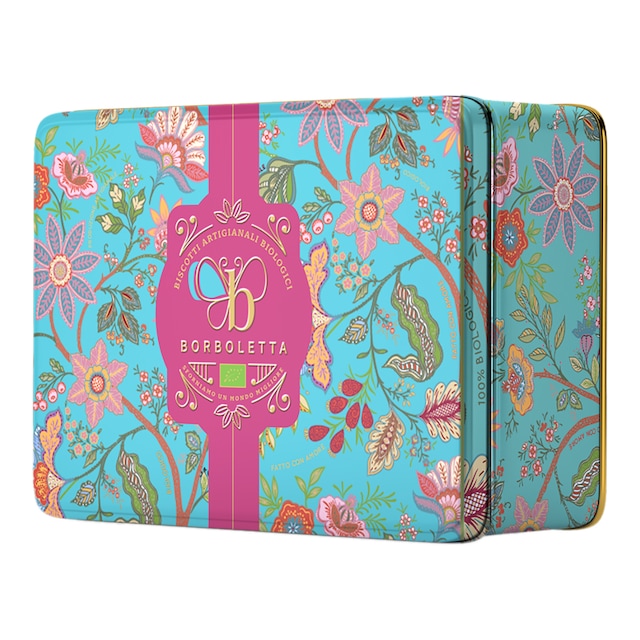 Imagen 0 de Galletas ecológicas lata tea party Borboletta