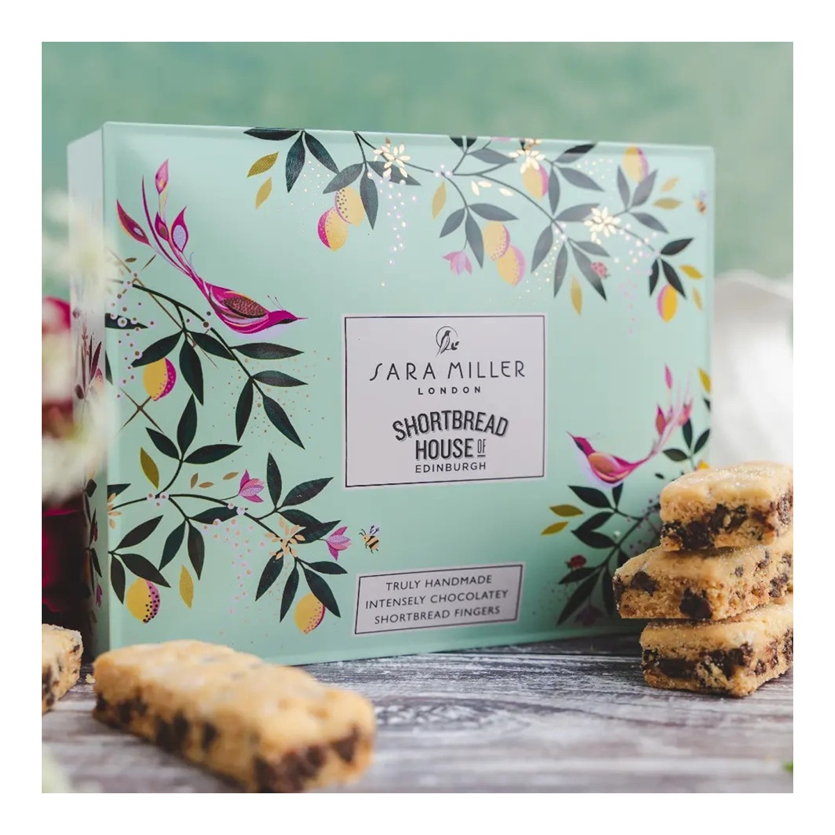 Imagen 2 de Shorbread de mantequilla con chocolate negro edición limitada Sara Miller Shortbread House