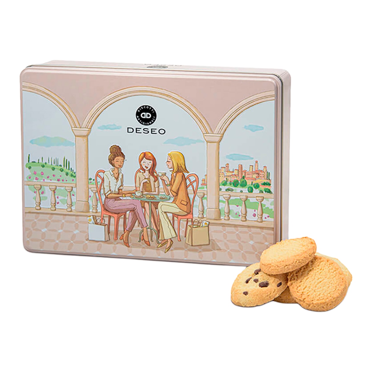 Imagen 1 de Galletas de mantequilla con pepitas de chocolate Deseo