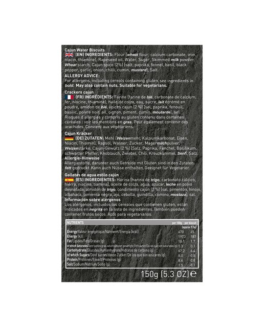 Crackers de agua de Stornoway especias de cajún Stag Bakeries 3