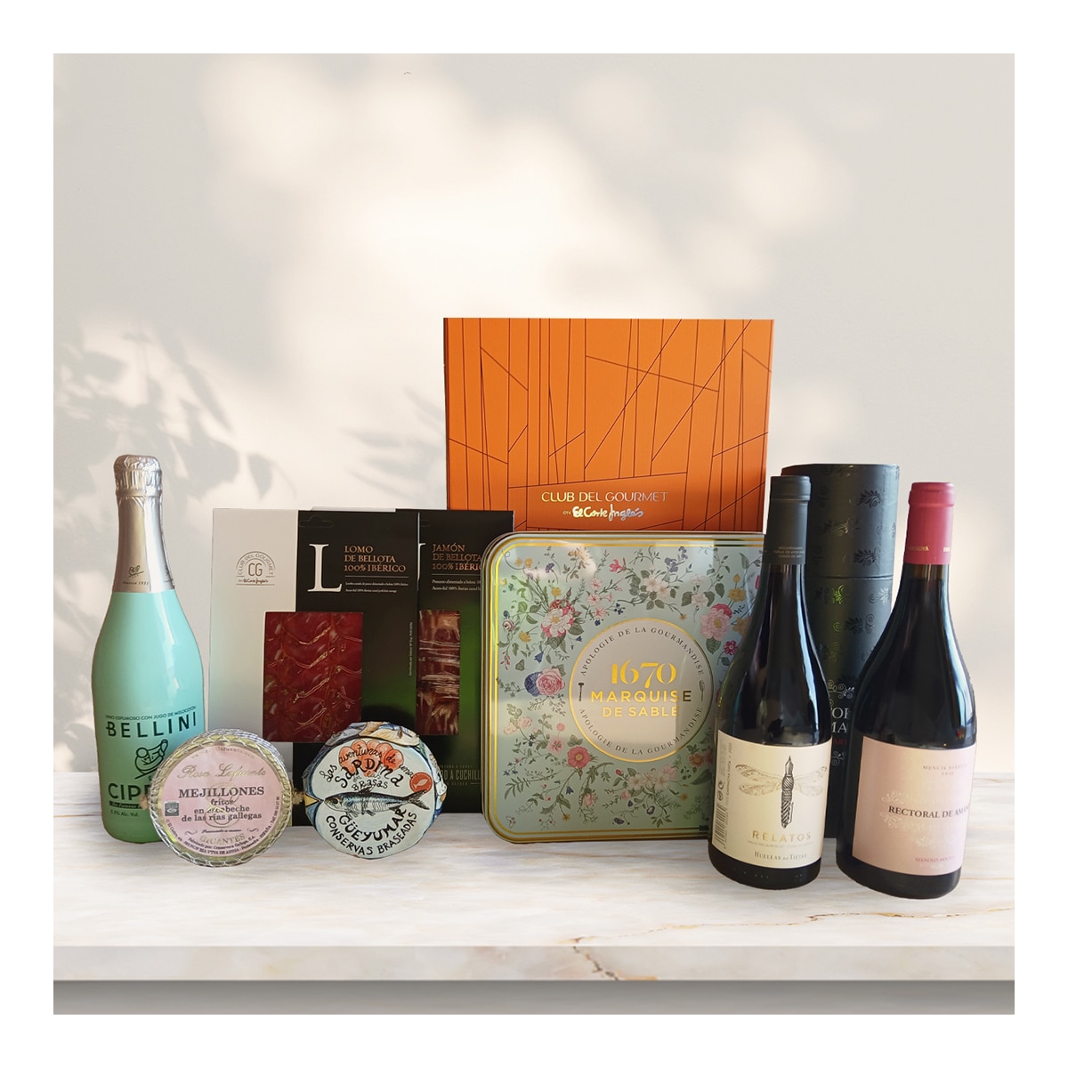 Imagen 0 de Selección especial aperitivo con ibéricos, vinos y conservas del mar