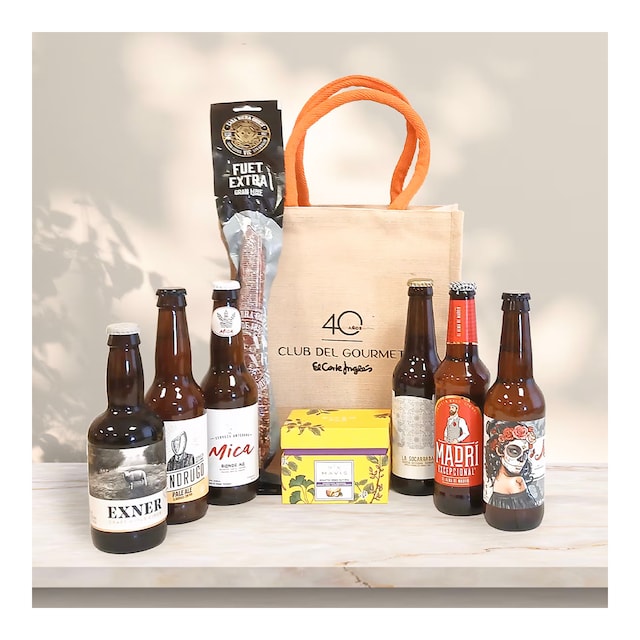 Imagen 0 de APERITIVO EN CASA - Cervezas, cocktail de frutos secos y embutido