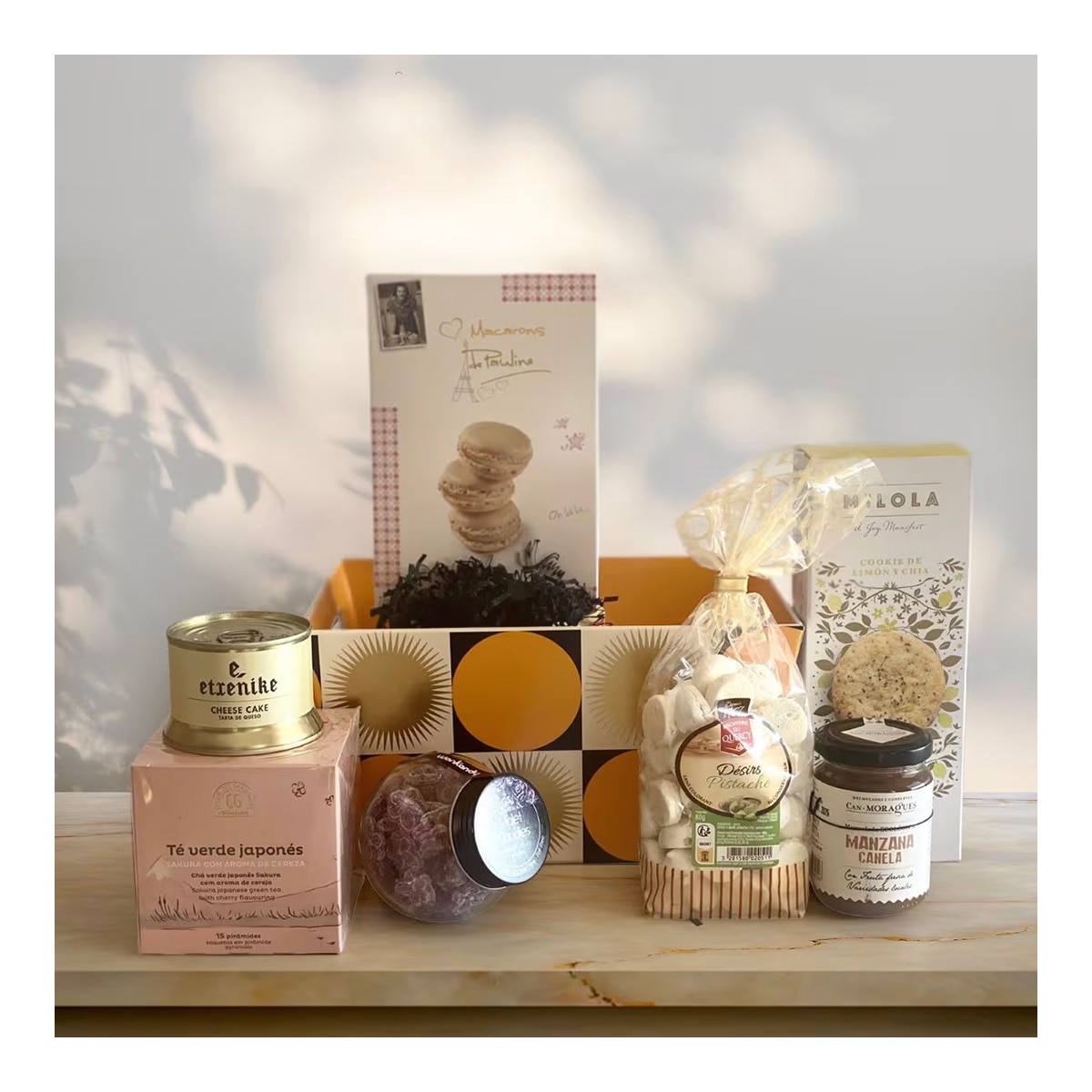 CESTA DULCE MERIENDA - Té y dulces 1