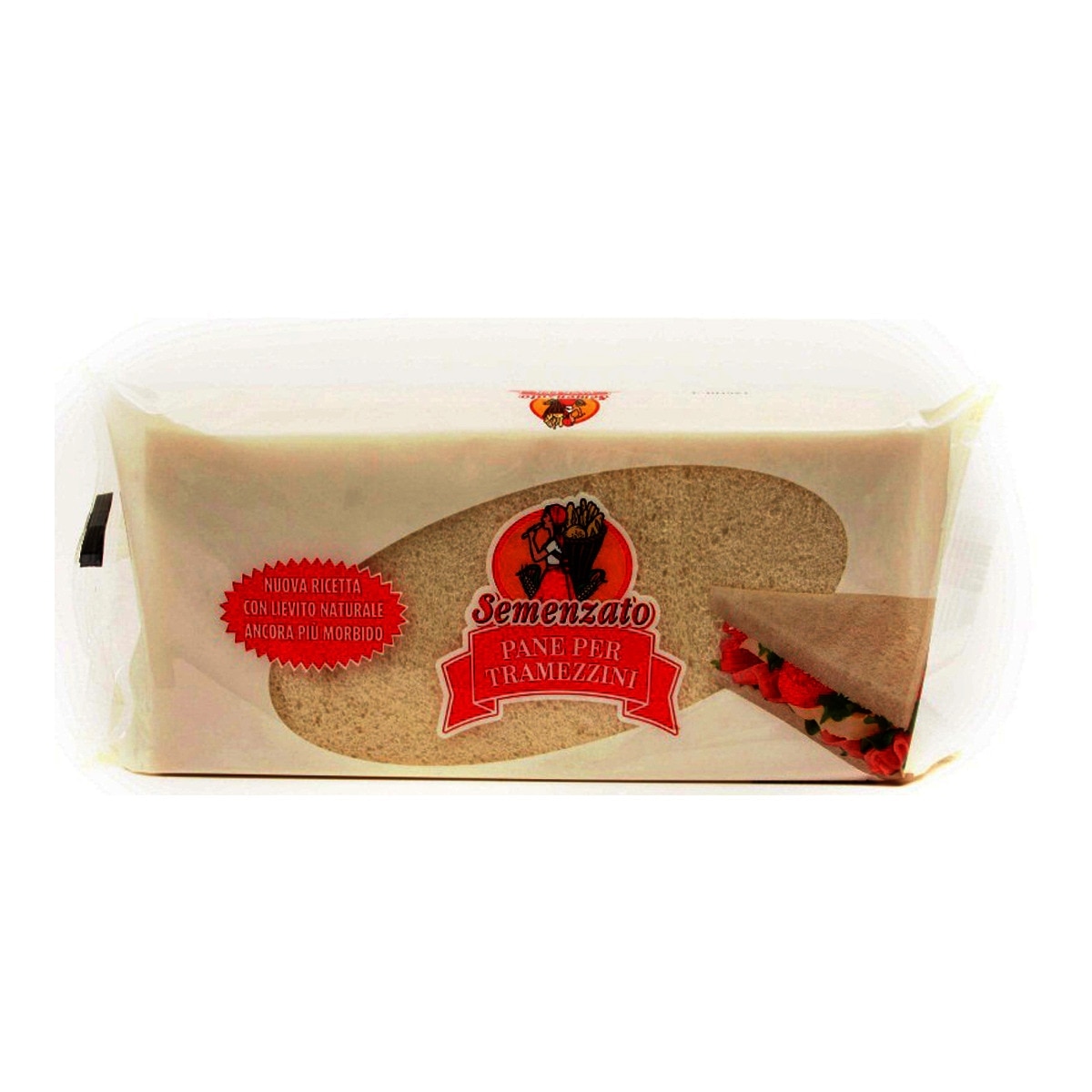 Imagen 0 de Pan de sandwich tramezzini Semenzato