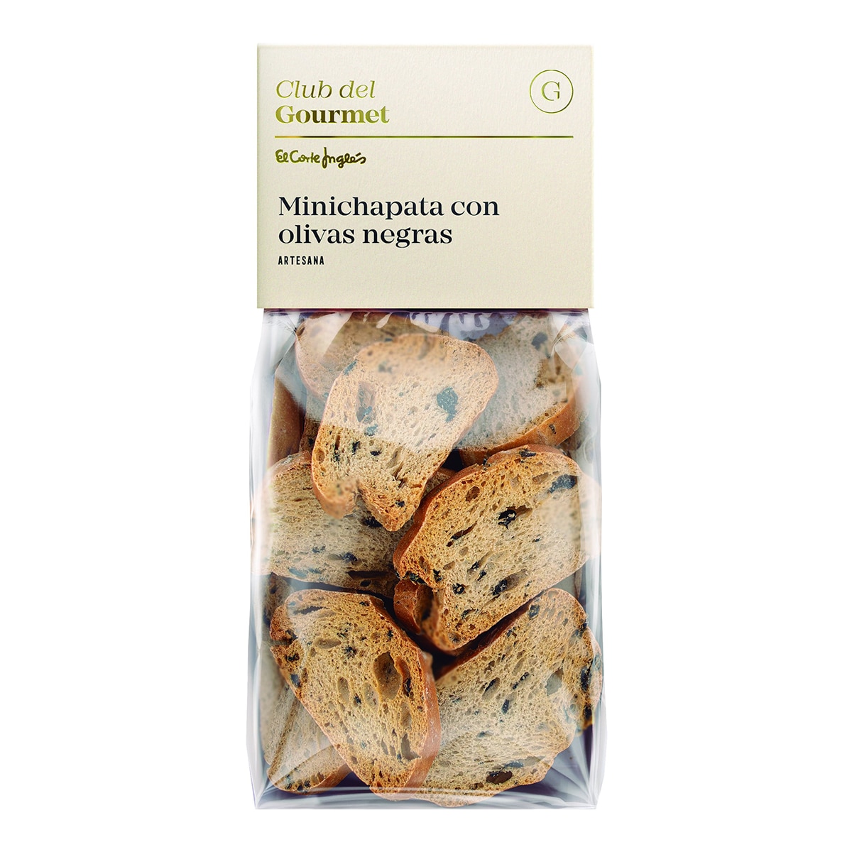 Imagen 0 de Mini chapatas con olivas negras Club del Gourmet