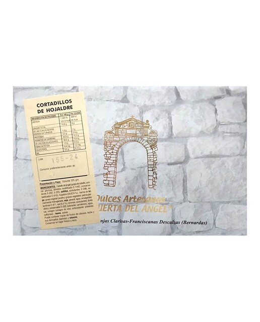 Cortadillos de hojaldre artesanos Puerta del Ángel Clarisas 2