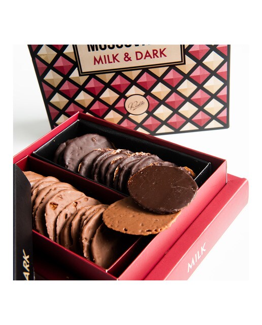 Pastas de almendra Milk & Dark Moscovitas de Rialto 2