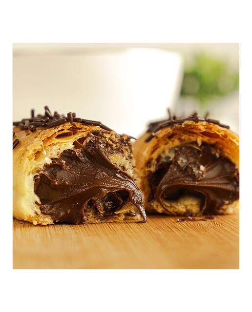 Rollitos de hojaldre con chocolate Nazaré 2