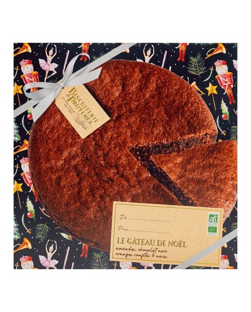 Tarta de chocolate y naranja Noel Biscuiterie de Provence