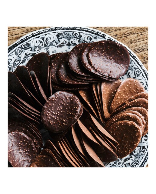 Tejas de chocolate negro Truffettes de France 3