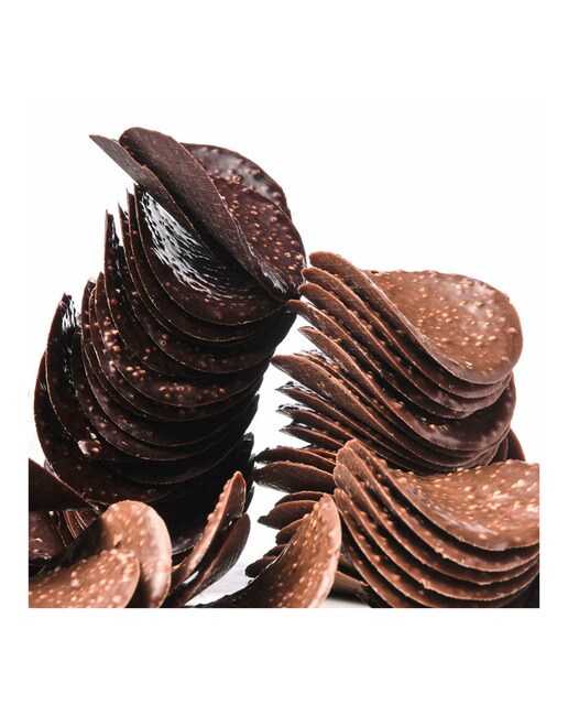 Tejas de chocolate con leche y caramelo Truffettes de France 2
