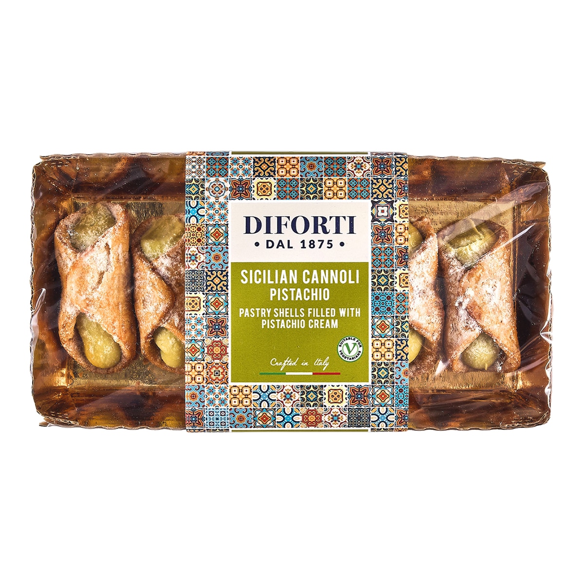 Imagen 0 de Cannoli con crema de pistacho Diforti