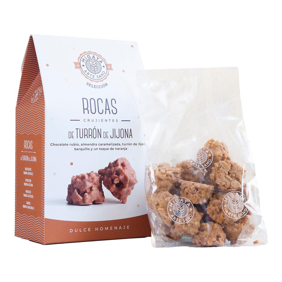 Rocas de turrón de jijona Migaya 2