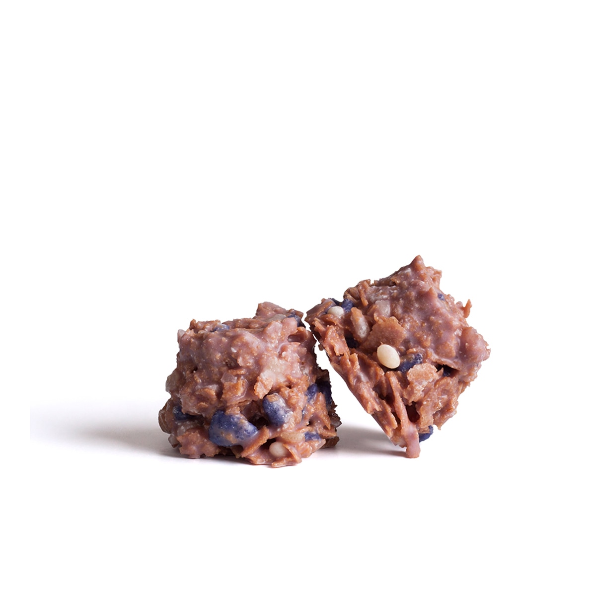 Bombón de roca crujiente violeteras Migaya 3