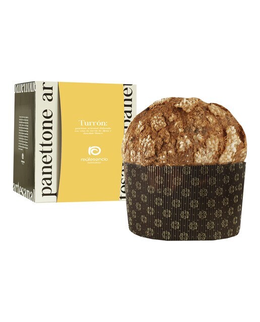 Panettone de turrón Raúl Asencio