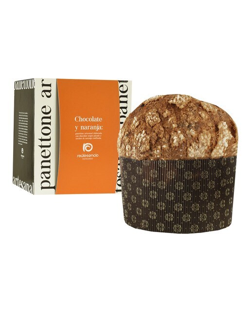 Panettone de chocolate y naranja Raúl Asencio